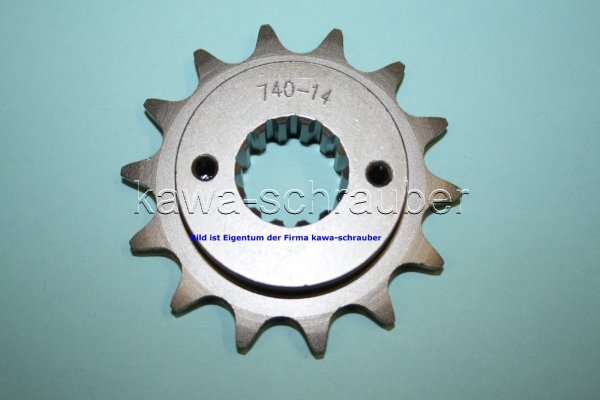 Ritzel vorne 14 Zähne Cagiva 900 Gran Canyon (geänderte Übersetzung)