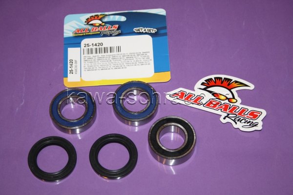 All Balls Radlager Satz Radlagersatz hinten rear Hinterrad Husqvarna TE 410 Bj. 2000-2001