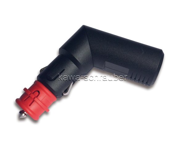 Stecker / Winkelstecker BAAS ZA07 für Zigarettenanzünder / DIN Bordsteckdose