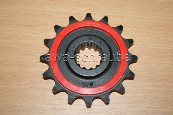 367242R16 Ritzel vorne 520 16 Zähne, gummiert von OGNIBENE