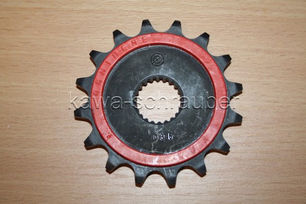 367013R16 Ritzel vorne 520 16 Zähne, gummiert von OGNIBENE