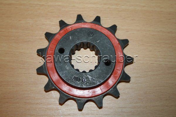 367039R15 Ritzel vorne 520 15 Zähne, gummiert von OGNIBENE