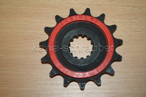 367102R15 Ritzel vorne 520 15 Zähne, gummiert von OGNIBENE