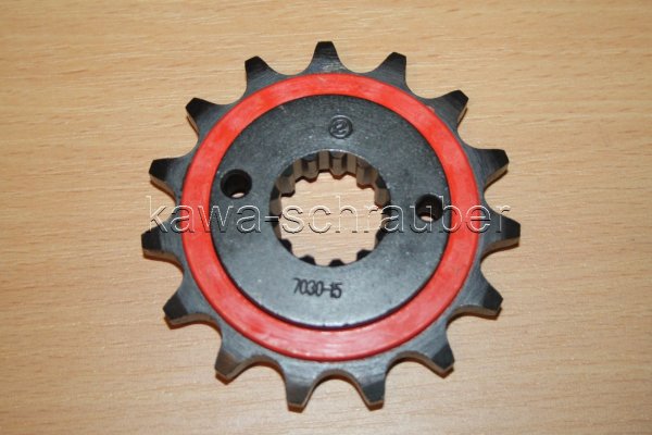 367030R15 Ritzel vorne 525 15 Zähne, gummiert von OGNIBENE