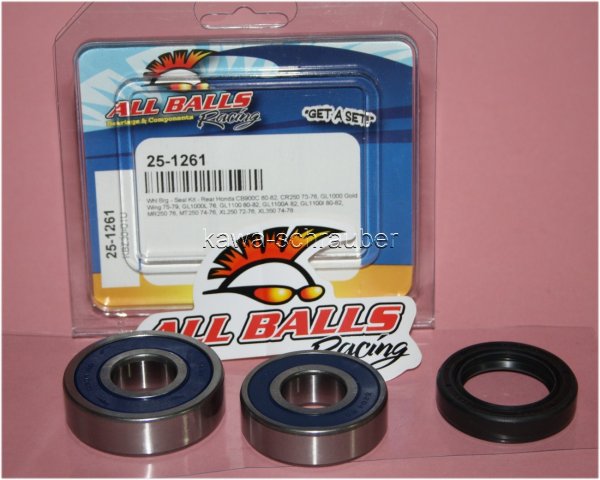 25-1261 All Balls Radlager Satz Radlagersatz
