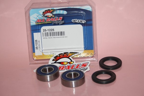25-1225 All Balls Radlager Satz Radlagersatz