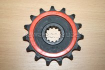 Ritzel vorne gummiert 15 Zähne Suzuki DR 500 S Typ DR500 (Standard Übersetzung)