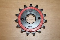 Ritzel vorne gummiert 15 Zähne Honda XL600V Transalp Typen PD06 PD10 (Standard Übersetzung) Keilwelle