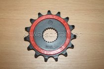 Aprilia 125 SX Bj. 2008-2013 Ritzel vorne gummiert 15 Zähne