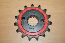 Ritzel vorne gummiert 15 Zähne Honda XL600V Transalp Typen PD06 PD10 (Standard Übersetzung) Zahnwelle