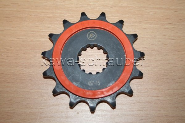 Ritzel vorne gummiert 15 Zähne Suzuki RGV 250 Typen VJ21A VJ22B