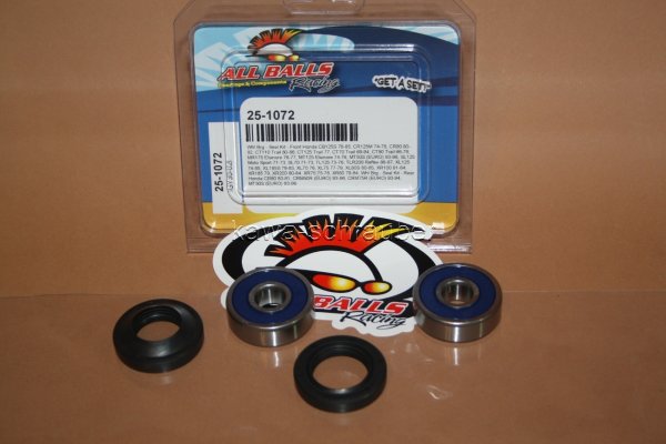 25-1072 All Balls Radlager Satz Radlagersatz