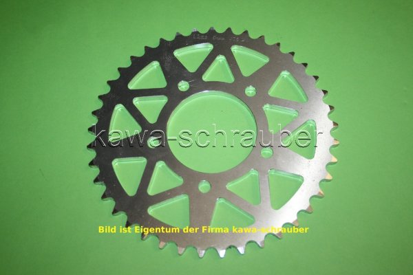 Kettenblatt / Ritzel hinten 100mm Lochkreis 5-Loch Nabe 76mm 525 41 Zähne Aluminium