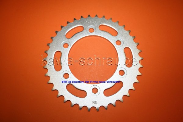 Kettenblatt / Ritzel hinten 38 Zähne Benelli 1130 TRE-K Bj. 2008 / 1130 TREK Amazonas (geänderte Übersetzung)