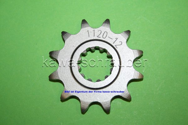 Ritzel vorne 12 Zähne BETA 50RR Racing Bj. 2005-2009 (geänderte Übersetzung)