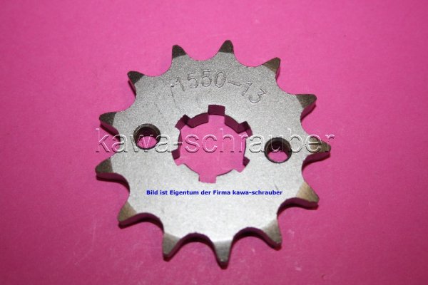 Ritzel vorne 13 Zähne BETA 125 SM LC (geänderte Übersetzung)