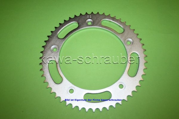 Kettenblatt / Ritzel hinten 52 Zähne BETA 125 Urban (Standard Übersetzung)