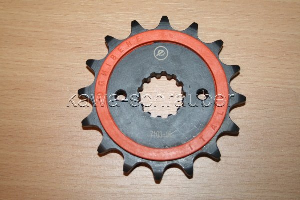 Cagiva 1000 Navigator Ritzel vorne gummiert 16 Zähne