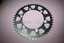 Kettenblatt / Ritzel hinten 46 Zähne Aluminium Cagiva 125 K7 (geänderte Übersetzung)
