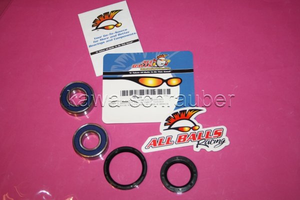 All Balls Radlager Satz Radlagersatz vorne front Vorderrad Husqvarna TE 610 Bj. 2000