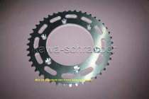 Kettenblatt / Ritzel hinten 44 Zähne Aluminium Cagiva 600 W16 (Standard Übersetzung)