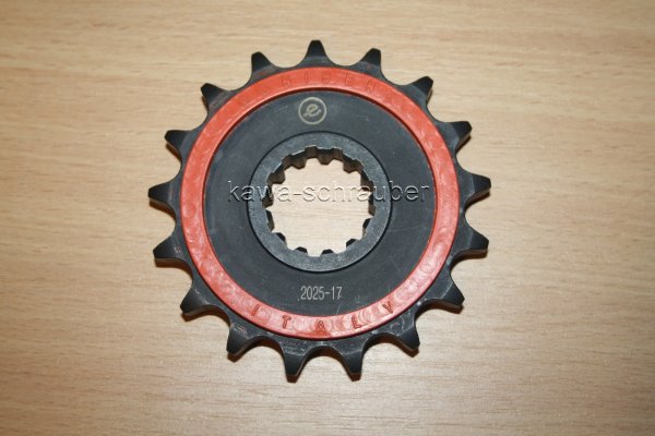 Ritzel vorne gummiert 17 Zähne Yamaha YZF 1000 R1