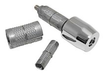 Lenkergewichte HIGHSIDER, verchromt, universal für 11 bis 24 mm Lenker Innendurchmesser