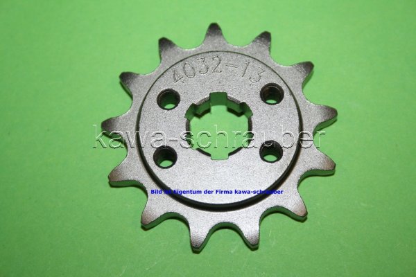 Ritzel vorne 13 Zähne Derbi GPR 50 R Baujahre 1998-1999 (Standard Übersetzung)