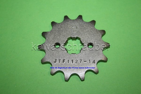 Ritzel vorne 14 Zähne Derbi 50 GPR Racing Bj. 2004-2005 (geänderte Übersetzung)