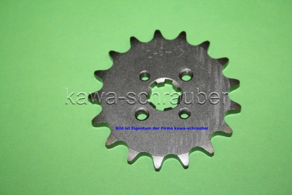 Ritzel vorne 17 Zähne Derbi 50 SM Racing Bj. 2001 (geänderte Übersetzung)