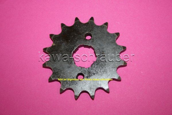 Ritzel vorne 16 Zähne Derbi 125 Senda R / SM Bj. 2004-2005 (geänderte Übersetzung)