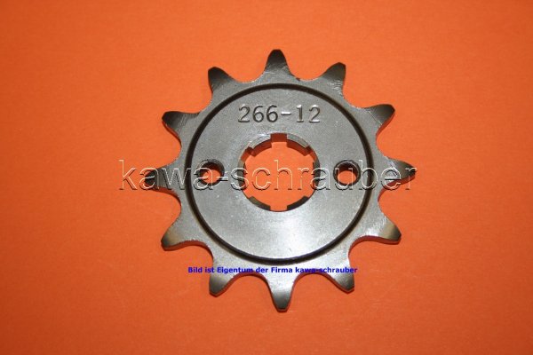 Ritzel vorne 12 Zähne Honda CR125 Bj. 1983-1985 (Standard Übersetzung)