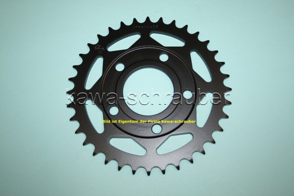 Kettenblatt / Ritzel hinten 36 Zähne Honda CRM125 Typen JC10 JC13 (geänderte Übersetzung)