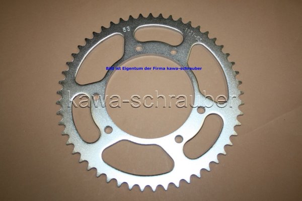 Kettenblatt / Ritzel hinten 53 Zähne Gilera 50RCR 50 RCR Bj. 2004-2005 (Standard Übersetzung)