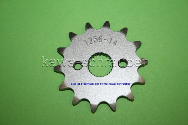 Ritzel vorne 14 Zähne Honda XR50 XR 50 Bj. 2000-2003 (Standard Übersetzung)