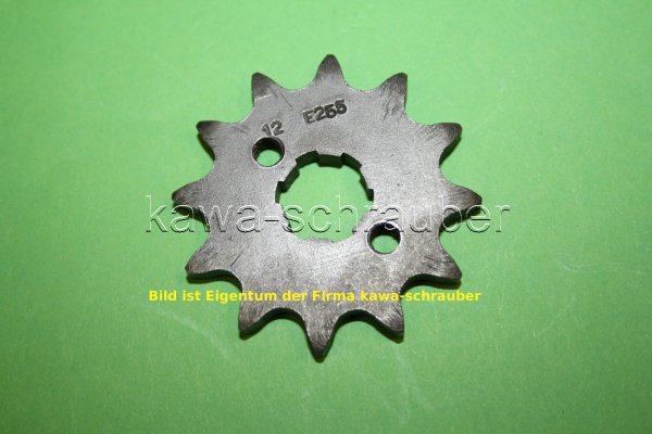 Ritzel vorne 12 Zähne Honda MBX80 MBX 80 Typ HC04 (geänderte Übersetzung)