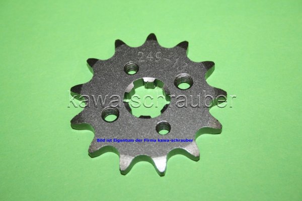 Ritzel vorne 13 Zähne Honda NS-1 NS1 75 (geänderte Übersetzung)