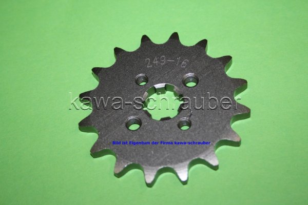 Ritzel vorne 16 Zähne Honda NS-1 NS1 75 (Standard Übersetzung)