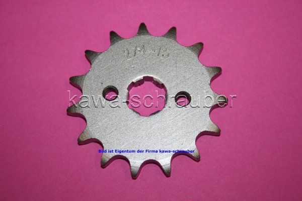 Ritzel vorne 15 Zähne Honda MTX80R2 MTX80 R2 Typ HD09 (Standard Übersetzung)