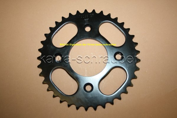 Kettenblatt / Ritzel hinten 37 Zähne Honda AFS 110 Wave Bj. ab 2014 (Standard Übersetzung)