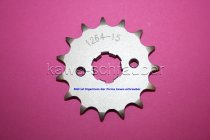 Ritzel vorne 15 Zähne Honda CBR125R CBR 125 R Typen JC34 / JC39 / JC50 (Standard Übersetzung)