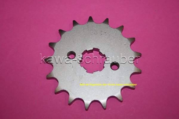 Ritzel vorne 17 Zähne 428er Teilung Honda XR125L ab Bj. 2003 (Standard Übersetzung)