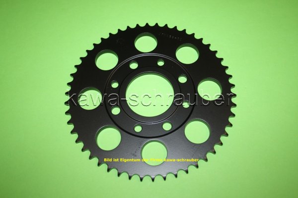 Kettenblatt / Ritzel hinten 50 Zähne Honda CG125 / W-E / Brazil (geänderte Übersetzung)