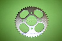 Kettenblatt / Ritzel hinten 44 Zähne Honda CBR125R CBR 125 R Typ JC50 Bj. ab 2011 (Standard Übersetzung)