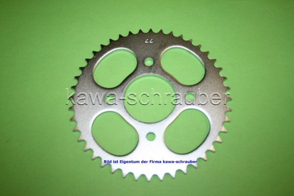 Kettenblatt / Ritzel hinten 44 Zähne Honda CBR125R CBR 125 R Typ JC50 Bj. ab 2011 (Standard Übersetzung)