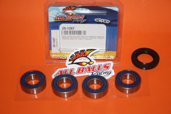 All Balls Radlager Satz Radlagersatz hinten rear Hinterrad Cagiva 900 Gran Canyon