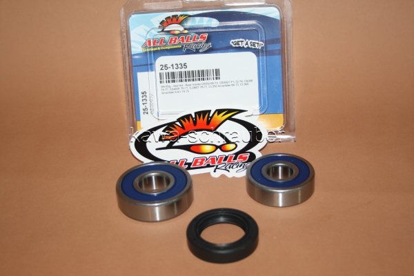 All Balls Radlager Satz Radlagersatz hinten rear Hinterrad Honda CB400 F Bj. 1975-1977