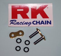 RK GB530XSO Hohlnietschloß Nietschloß Nietschloss Hohlniete gold