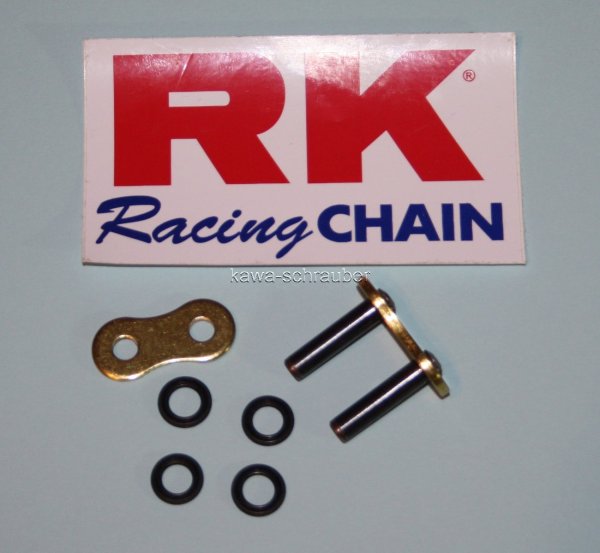 RK GB530XSO Hohlnietschloß Nietschloß Nietschloss Hohlniete gold