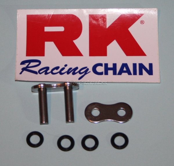 RK 530XSO Vollnietschloß Nietschloß Nietschloss Vollniete silber